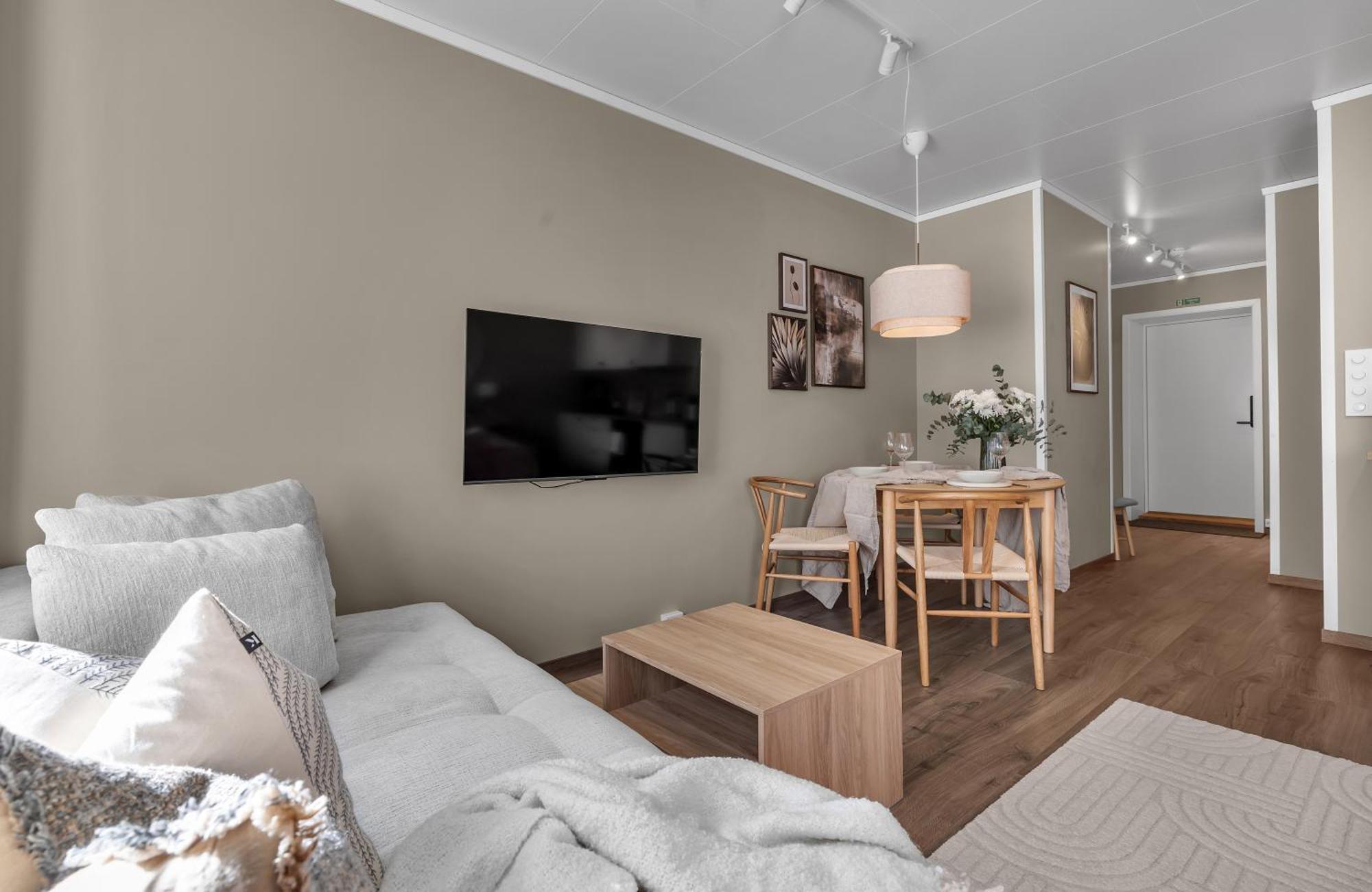 Supercentral City Apartment Eik Tromsø Kültér fotó